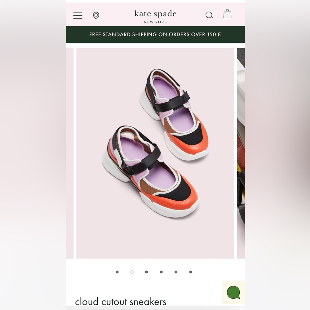 Kate spade cloud cutout sneaker